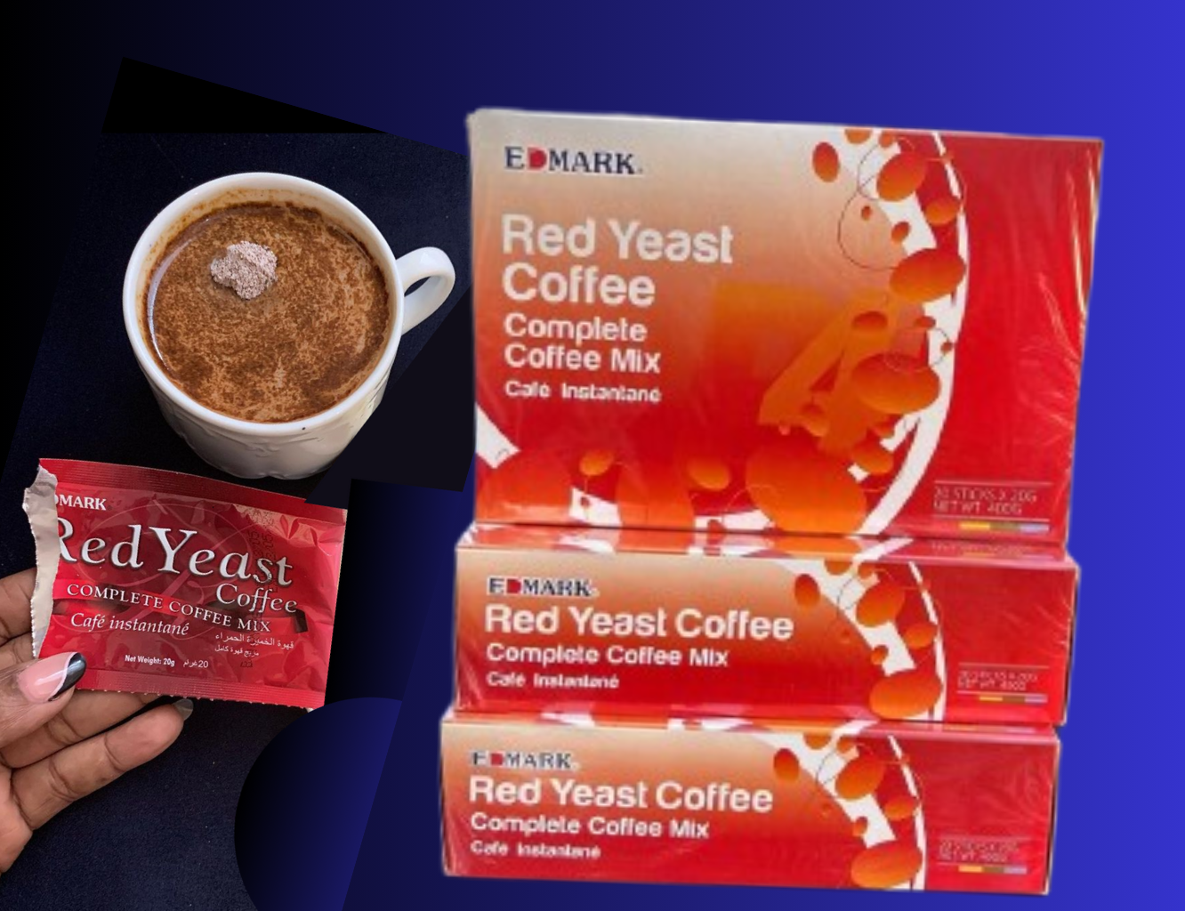 café red yeast 20 sachets café red yeast 20 sachets